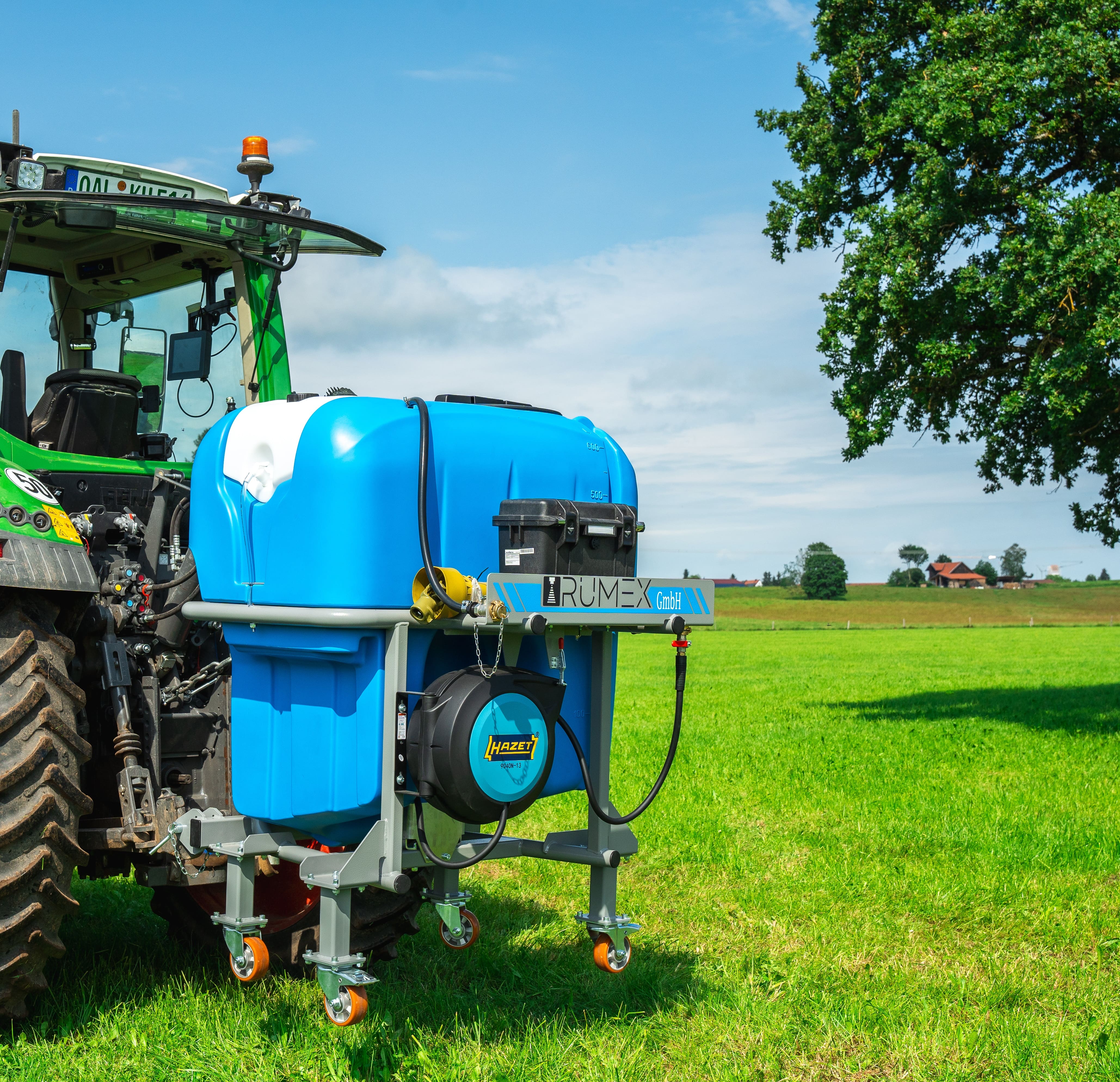 Innovativer Rumex Spotsprayer bei der präzisen Unkrautbekämpfung im Bohnenanbau