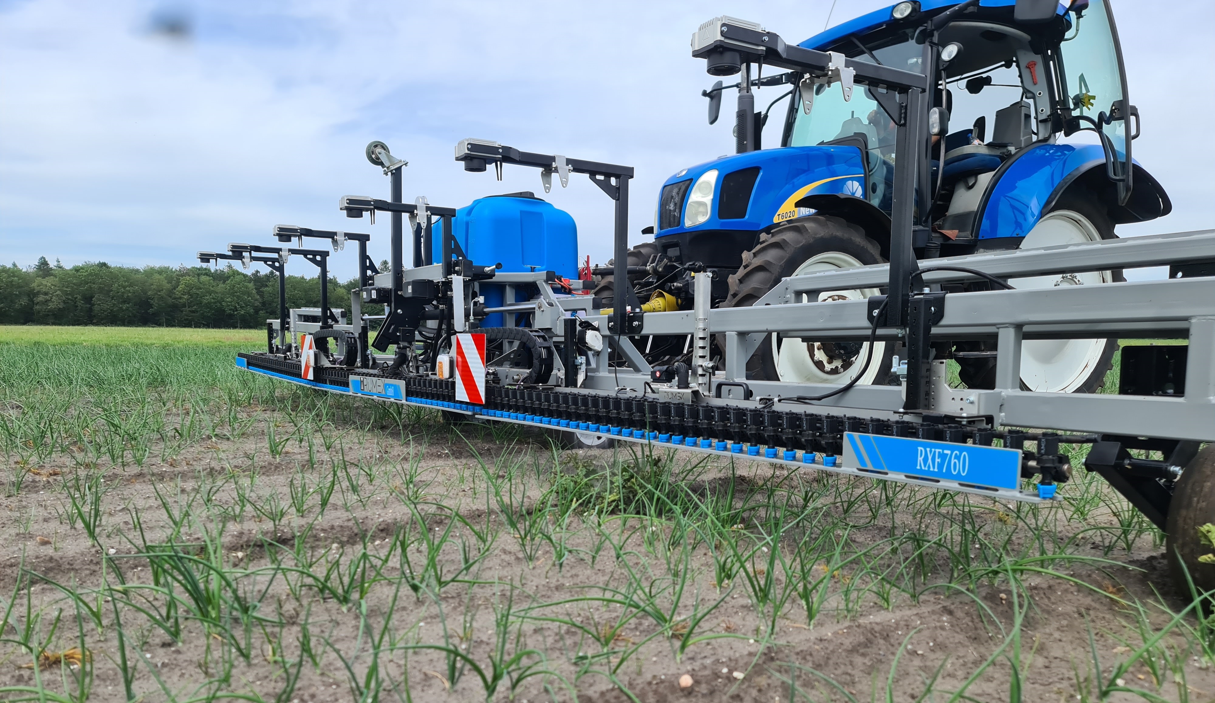 Effiziente Landwirtschaft mit dem Rumex Spotsprayer und Allgäu Automations RumboJet 880